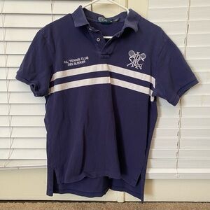 Polo Ralph Lauren Tennis Club Bleeker Polo Shirt Y2K